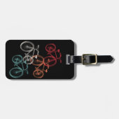 自転車カラフル ラゲッジタグ (正面横)