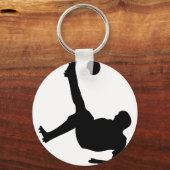 自転車キック選手 キーホルダー (正面)