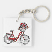 自転車キーチェーン キーホルダー (裏面)