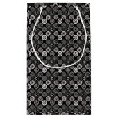 自転車ギアパターン01x4.b スモールペーパーバッグ (裏面)