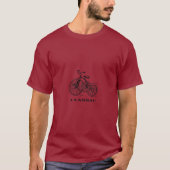 自転車クラシック Tシャツ (正面)