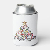 自転車クリスマスツリーオーナメントギフト 缶クーラー (缶正面)