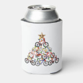 自転車クリスマスツリーオーナメントギフト 缶クーラー (缶裏面)