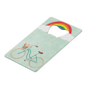 自転車クレジットカードボトルオープナー クレジットカード栓抜き (裏面アングル)