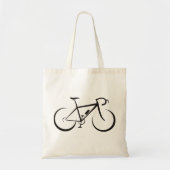 自転車クールサイクリングロードバイクアウトドアエクササイズコー トートバッグ (正面)