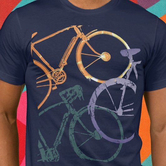 自転車クールT型 Tシャツ