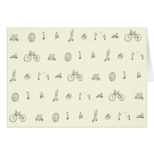 自転車サイクリスト予測できなズおもしろいサイクリングスケッチ (正面横)