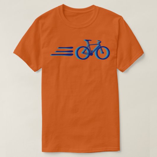 自転車サイクリングサイクリングギフト Tシャツ (デザイン正面)
