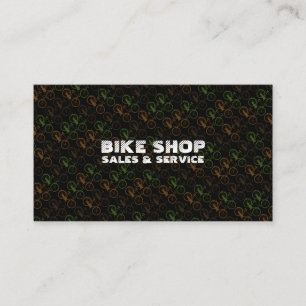 自転車サイクリングショップ修理 名刺