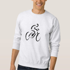 自転車サイクリングデザインTシャツ スウェットシャツ