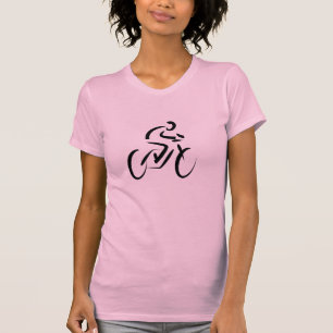 自転車サイクリングデザインTシャツ Tシャツ