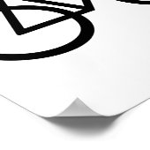 自転車サイクリング ポスター (角)