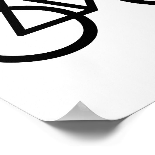 自転車サイクリング ポスター (角)