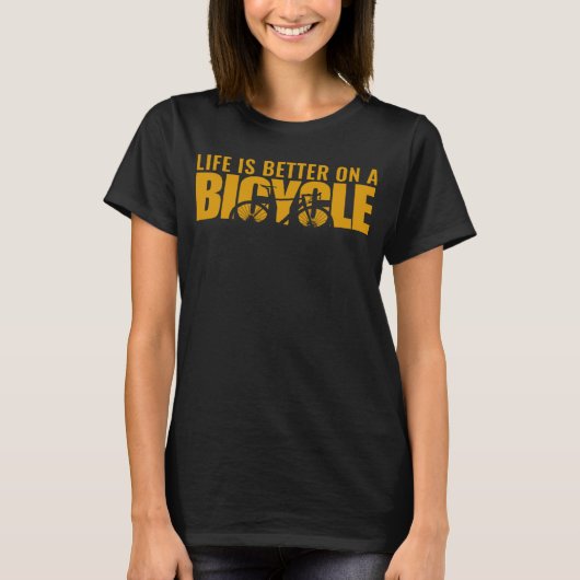 自転車サイクリング Tシャツ (正面)