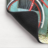 自転車サイクル自転車サイクリングオールドシェッド マウスパッド (コーナー)