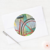 自転車サイクル自転車サイクリングオールドシェッド ラウンドシール (封筒)