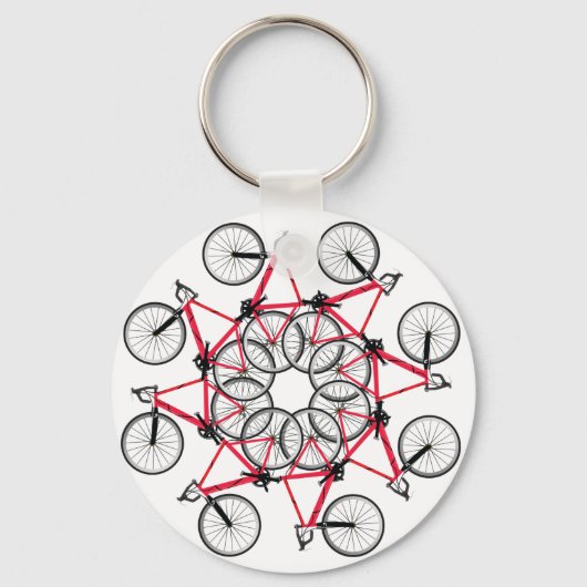 自転車サイクル キーホルダー (正面)