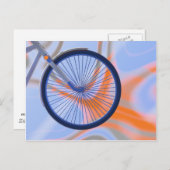 自転車サイクル – 自転車の車輪 ポストカード (正面/裏面)