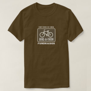 自転車サイン、チャリティバイクタソンイベント Tシャツ