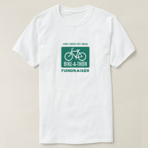 自転車サイン、チャリティーバイクアソンイベント Tシャツ