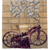 自転車シャワーカーテン シャワーカーテン (正面)