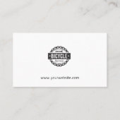 自転車ショップとサービスロゴ 予約カード (裏面)