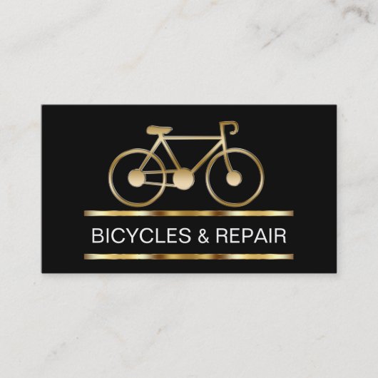 自転車ショップ名刺 名刺 (正面)