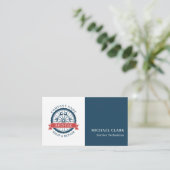 自転車ショップ&リペアロゴデザイン 名刺 (スタンド正面)