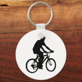 自転車シルエット キーホルダー (正面)