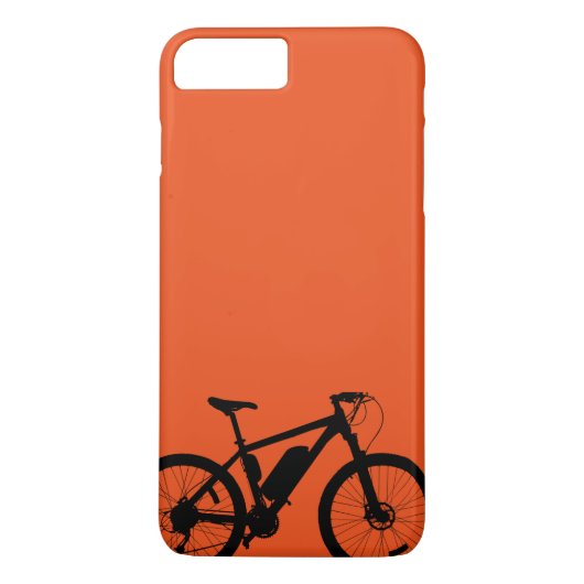 自転車シルエット Case-Mate iPhoneケース (裏面)