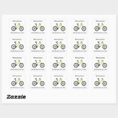 自転車シール スクエアシール (シート)
