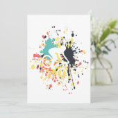 自転車ダウンヒルカラスプラッシュ 招待状 (スタンド正面)