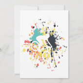 自転車ダウンヒルカラスプラッシュ 招待状 (裏面)