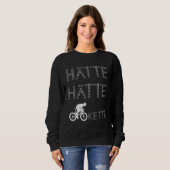 自転車チェーンBmxサイクリスト下りヒルバイク スウェットシャツ (正面フル)