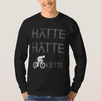 自転車チェーンBmxサイクリスト下りヒルバイク Tシャツ