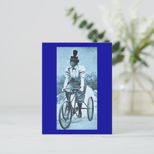 自転車ツアー ヴィンテージ ポストカード (スタンド正面)