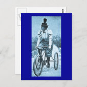 自転車ツアー ヴィンテージ ポストカード (正面/裏面)
