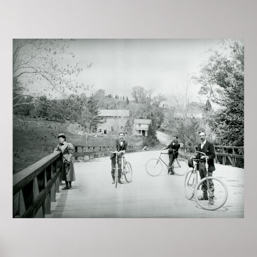 自転車ツーリング1890 ポスター (正面)