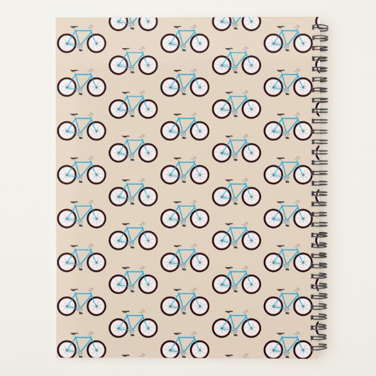 自転車デザイン名プランナーアポイントメント帳 プランナー手帳 (裏面)