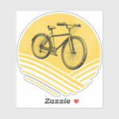 自転車デザイン シール (シート)