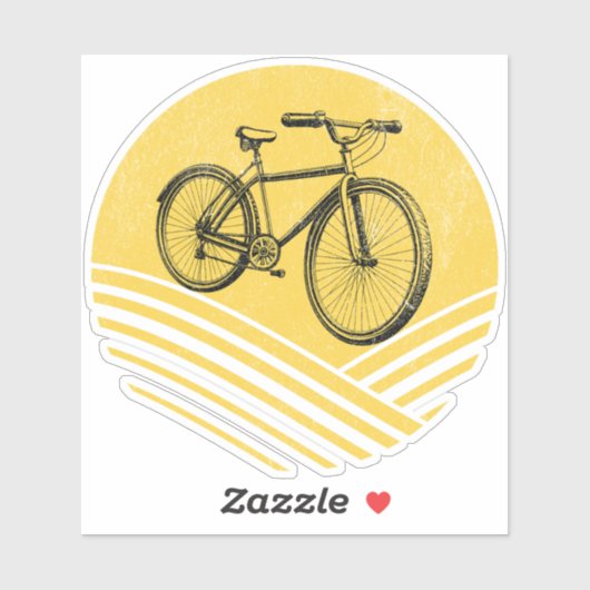 自転車デザイン シール (シート)