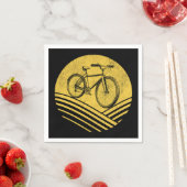 自転車デザイン スタンダードカクテルナプキン (インサイチュ)
