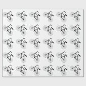 自転車デザイン ラッピングペーパー (フラット)