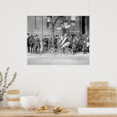 自転車トリックライディング， 1920s ポスター (キッチン)