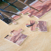 自転車ハウスアロンアムステルダムキャナルオランダ ジグソーパズル (側面)