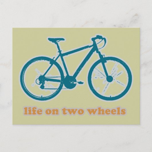 自転車バイク/サイクリングナイス ポストカード (正面)