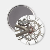 自転車バックホイール付マグネット マグネット (正面/裏面)
