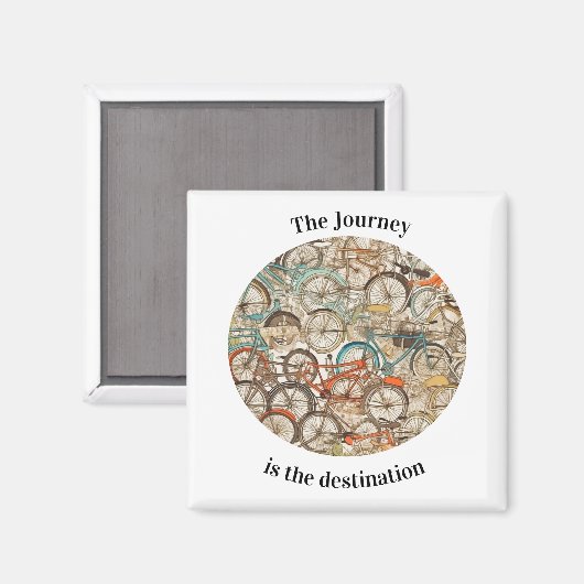 自転車パタカラフルーンのカスタマイズ マグネット (正面/裏面)