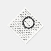 自転車パターン スタンダードカクテルナプキン (角)