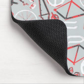 自転車パターン マウスパッド (コーナー)